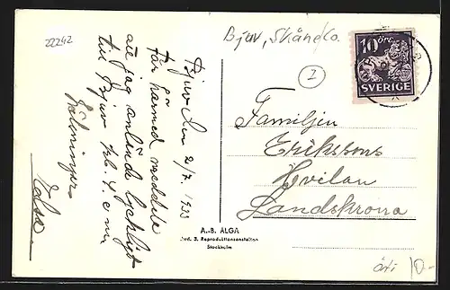 AK Bjuv, Utsikt fran Gruvan, Bergbau