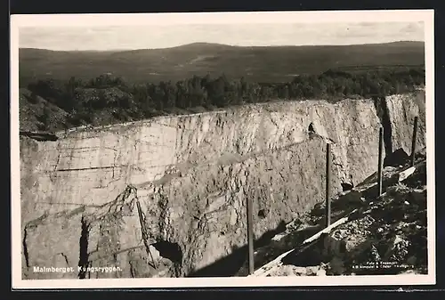 AK Malmberget, Kungsryggen, Bergbau