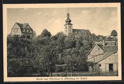 AK Möbisburg, Kirche und Pfarrhaus