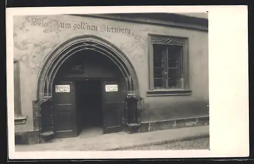 AK Erfurt, Gasthof Zum goldnen Sternberg