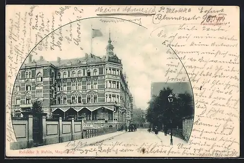 AK Erfurt, Hotel Europäischer Hof an der Casinostrasse