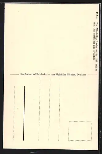 AK Erfurt, Allerheiligenkirche