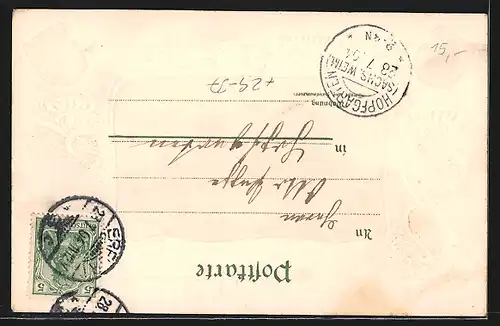 Lithographie Erfurt, Dom u. Severikirche