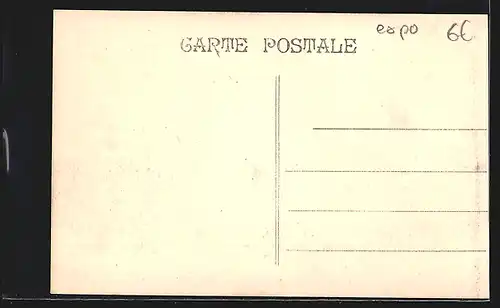 AK Marseille, Exposition coloniale 1922, Palais de l`Algérie (Cour intérieure), Guiauchin