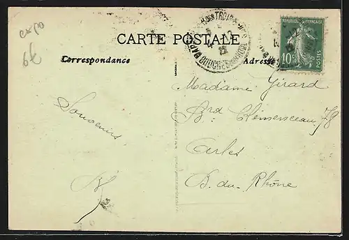 AK Marseille, Exposition coloniale 1922, Grand Palais