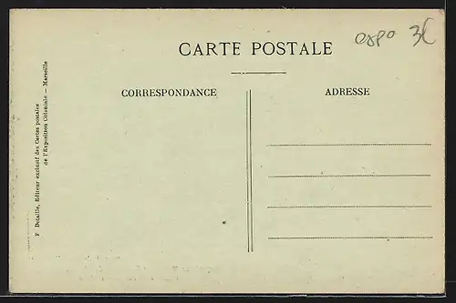 AK Marseille, Exposition coloniale 1922, Intérieur du Palais de l`Algérie