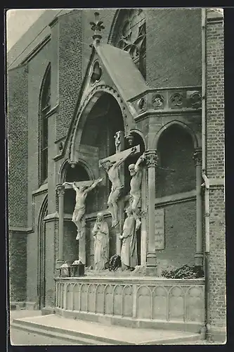 AK Düsseldorf, An der Lambertuskirche