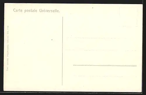 AK Port Said, Rue du Commerce, Strassenpartie