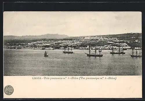 AK Lisboa, Vue panoramique Belem