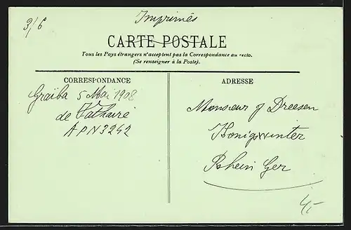 AK Tunis, Vue générale vers Sidi Bel-Hassen