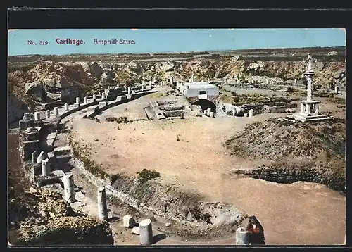 AK Carthage, Ruine des Amphitheater