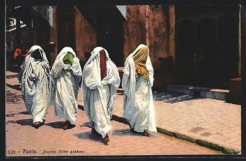 AK Tunis, Jeunes filles arabes