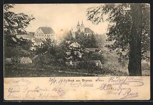 AK Wranau, Panoramaansicht der Ortschaft