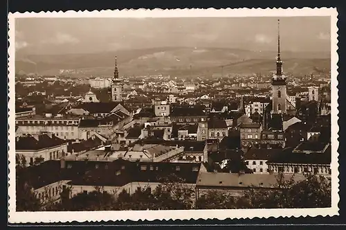 AK Brünn, Totalansicht der Stadt