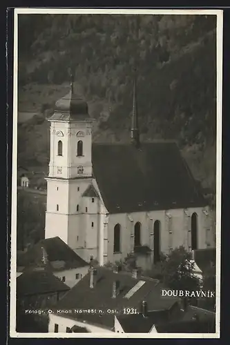 AK Doubravnik, Totalansicht der Kirche