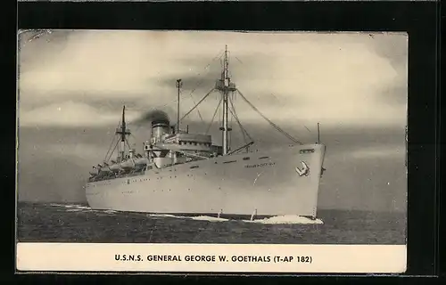 AK U. S. N. S. General George W. Goethals