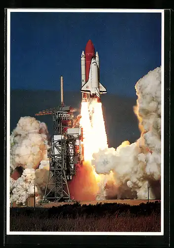 AK Erster Start des Space Shuttles von der Plattform PAD 39A