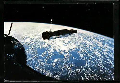 AK Kupplungsmanöver Gemini 10-Kapsel und Zielkörper Agena-10