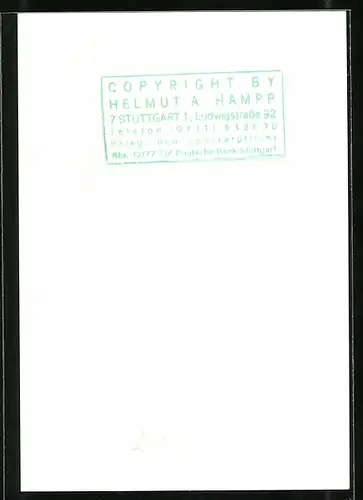 AK Opernsänger Wolfgang Probst als Philipp in Don Carlos, mit original Autograph