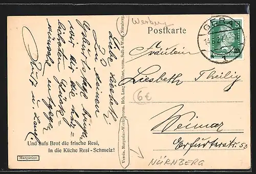 AK Nürnberg, Verein Margarine-Werke