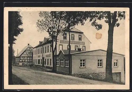 AK Kleinhartmannsdorf, Gasthof von Johannes Dittrich