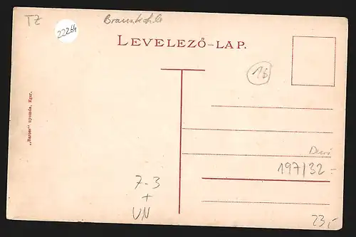 AK Eger, Egercsehi köszénbánya r. t. telepe Mónosbélen