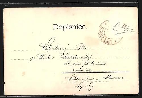 AK Libeznice, C. k. posta, Hostinec na poste