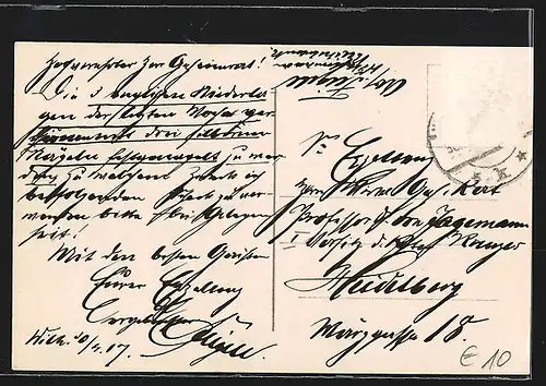 Künstler-AK Eine deutsche Minensuch-Division bei der Arbeit