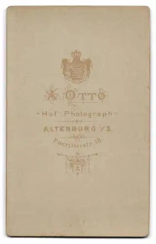 Fotografie A. Otto, Altenburg i. S., Pauritzerstr. 58, Zwei junge Herren in modischer Kleidung