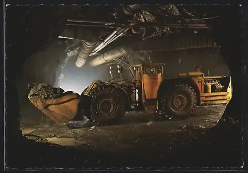 AK Kiruna, LKAB underjordsgruva, Lastning