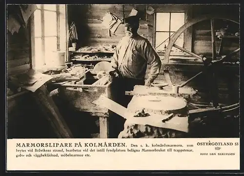 AK Kolmarden, Marmorslipare
