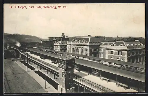 AK Wheeling, WV, B. O. Depot, East Side