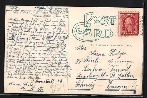 AK Warren, PA, P. & E. R. R. Station