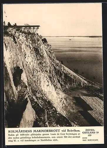 AK Braviken, Kolmardens Marmorbrott