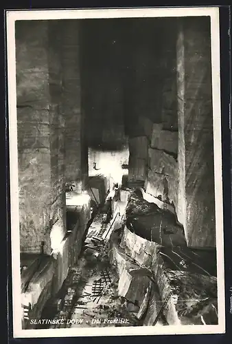 AK Slatinské Doly, Dul Frantisek, Salzbergwerk