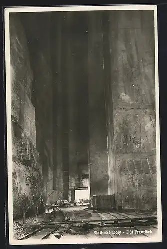 AK Slatinské Doly, Dul Frantisek, Salzbergwerk
