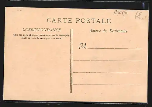 AK Marseille, Exposition Coloniale 1906, Vue Générale mit Pavillons, Ausstellung