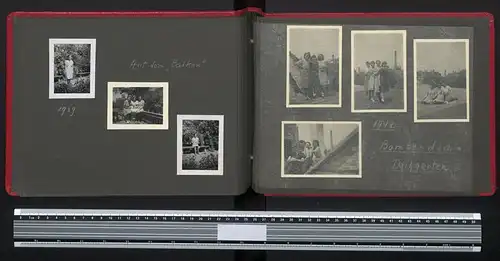 Fotoalbum mit 25 Fotografien, Ansicht Leipzig, Druckerei Offizin Andersen Nexö Haag-Drugulin, Werk, Setzerei, Monotype