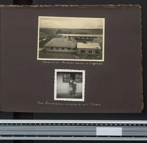 Fotoalbum mit 161 Fotografien, Ansicht Tansania, Nazi D.O.A. Kolonien 1938, Daressalaam, Zanzibar, Lushoto, Mombasa