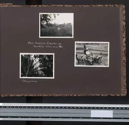 Fotoalbum mit 161 Fotografien, Ansicht Tansania, Nazi D.O.A. Kolonien 1938, Daressalaam, Zanzibar, Lushoto, Mombasa