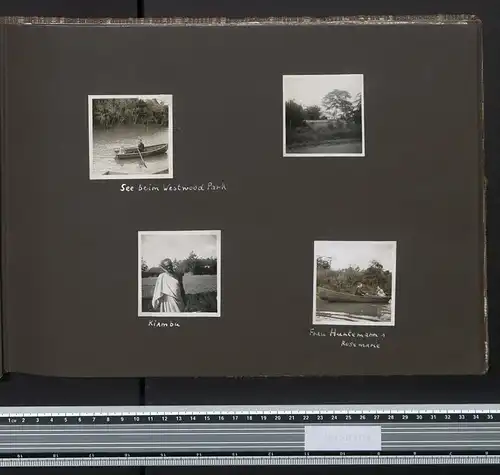 Fotoalbum mit 207 Fotografien, Ansicht Mombasa, Reise nach Afrika 1937, Schiff Usaramo, Port Sudan, Nairobi, Thika