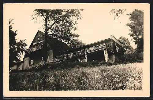 AK Klingenberg / Sachsen, Gasthof Waldschänke nahe der Talsperre