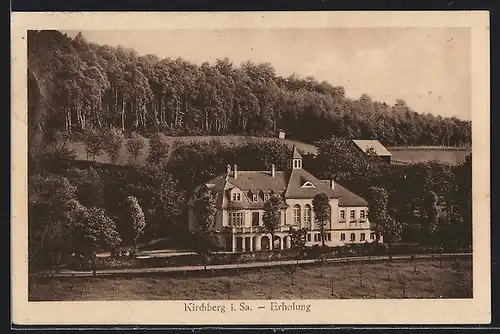 AK Kirchberg / Sachsen, Gasthaus zur Erholung