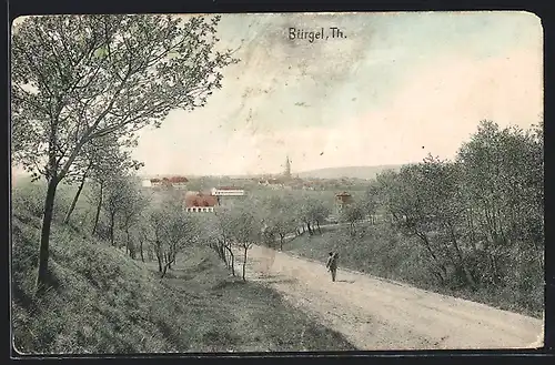 AK Bürgel / Thür., Teilansicht