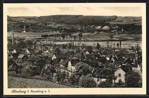 AK Altenburg / Naumburg, Gesamtansicht mit Umland