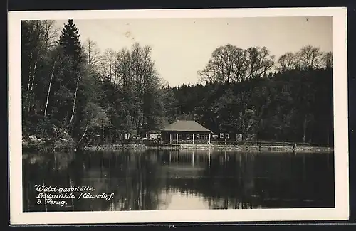 AK Chursdorf b. Penig, Waldgasthaus Höllmühle