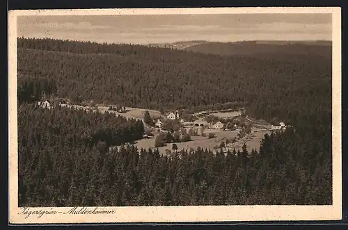 AK Jägersgrün-Muldenhammer, Panorama