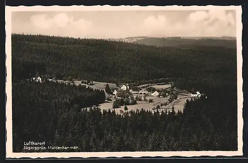 AK Jägersgrün-Muldenhammer, Panorama