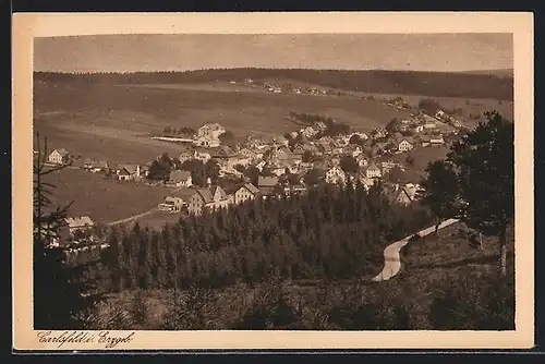 AK Carlsfeld i. Erzgeb., Teilansicht