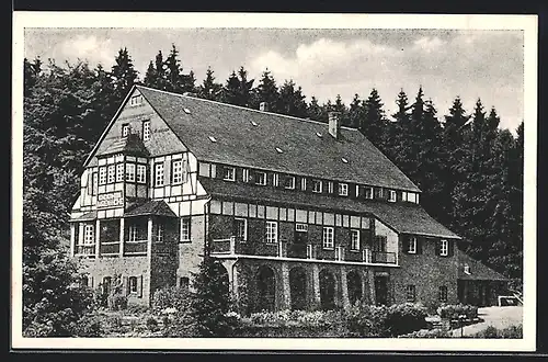 AK Langweiler über Idar-Oberstein, Kinderheim Marienhöh